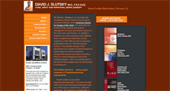 Desktop Screenshot of drdavidslutsky.com